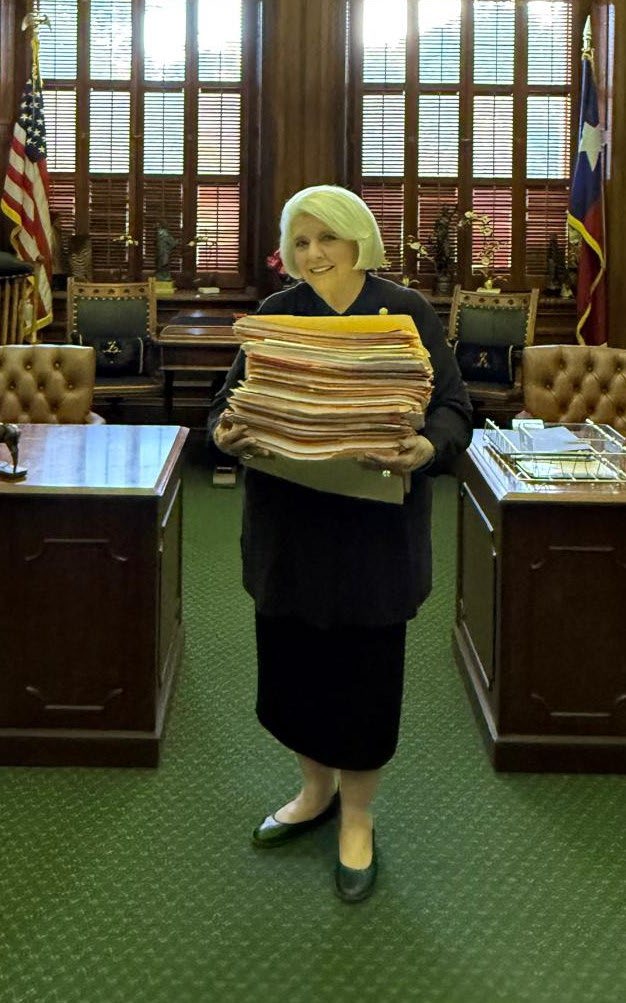 Foto:La senadora Judith Zaffirini