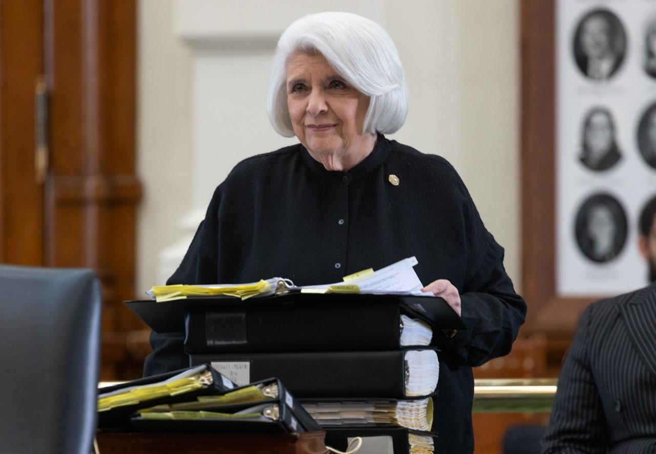 Photo: Dean Senator Judith Zaffirini; Photo Credit: Texas Senate Media Services