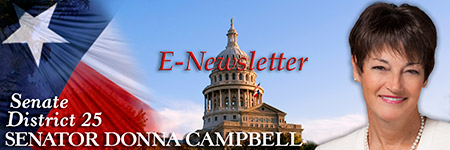 Sen. Campbell E-Newsletter signup banner graphic